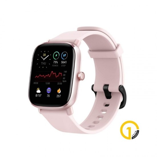 AMAZFIT GTS 2 MINI SMARTWATCH – PINK (OFFICIAL 1 YEAR WARRANTY)