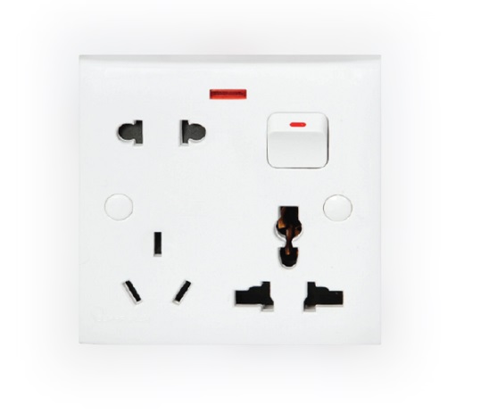 Combination Socket With Switch