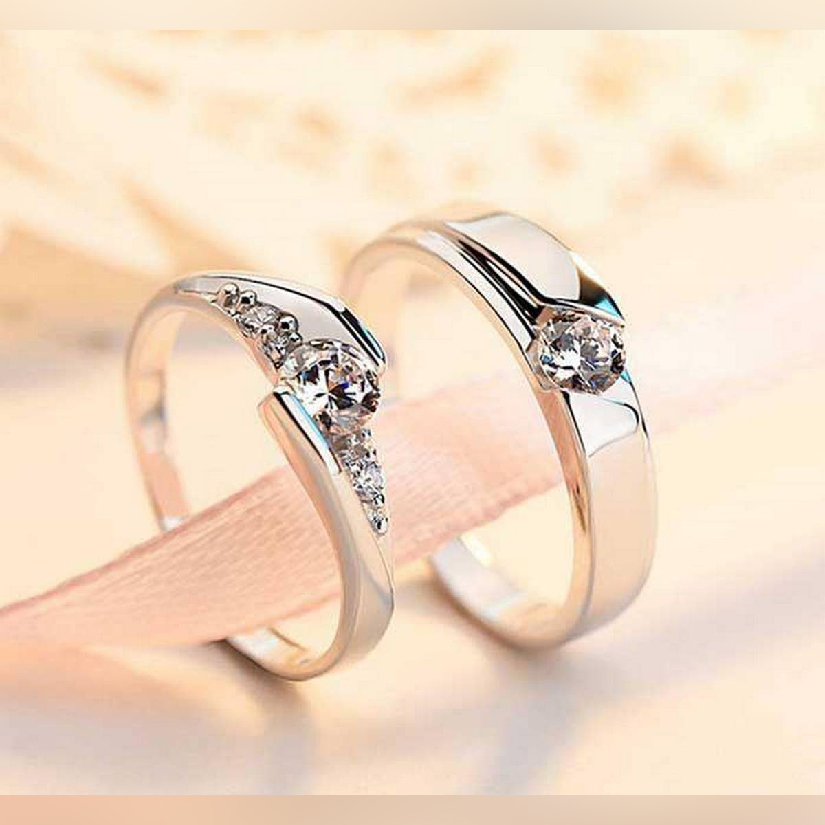Alloy Finger Ring for Couple