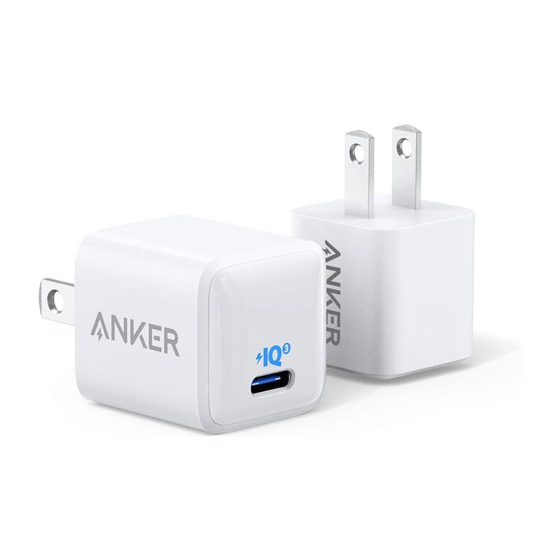 ANKER 20W POWERPORT III NANO PIQ 3.0 USB-C CHARGER (UK 3 PIN)