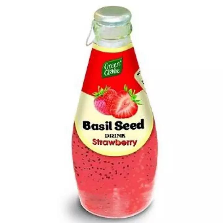 Basil Seed Drink With Strawberry 174ml juice