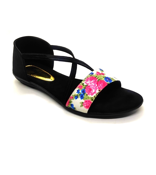Bay Ladies Open Flats Sandal