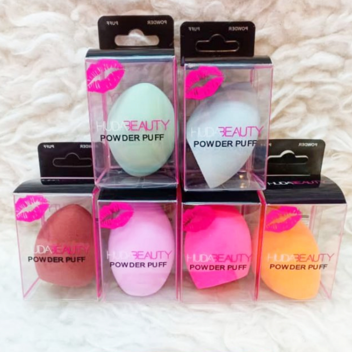 Blender Puff Oval Multicolor - 12Pcs