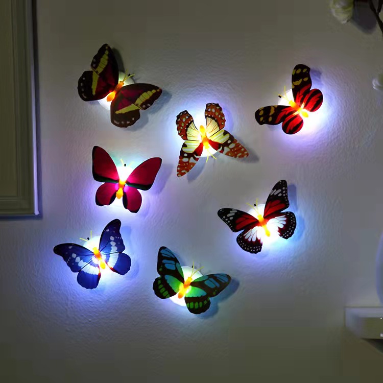 Butterfly Home Decor Well Light Night 5 Pieces