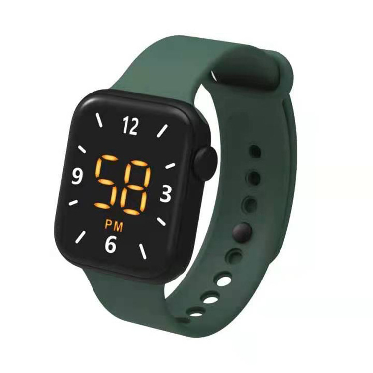 Cross_Border Y4 big screen LED electronic watch