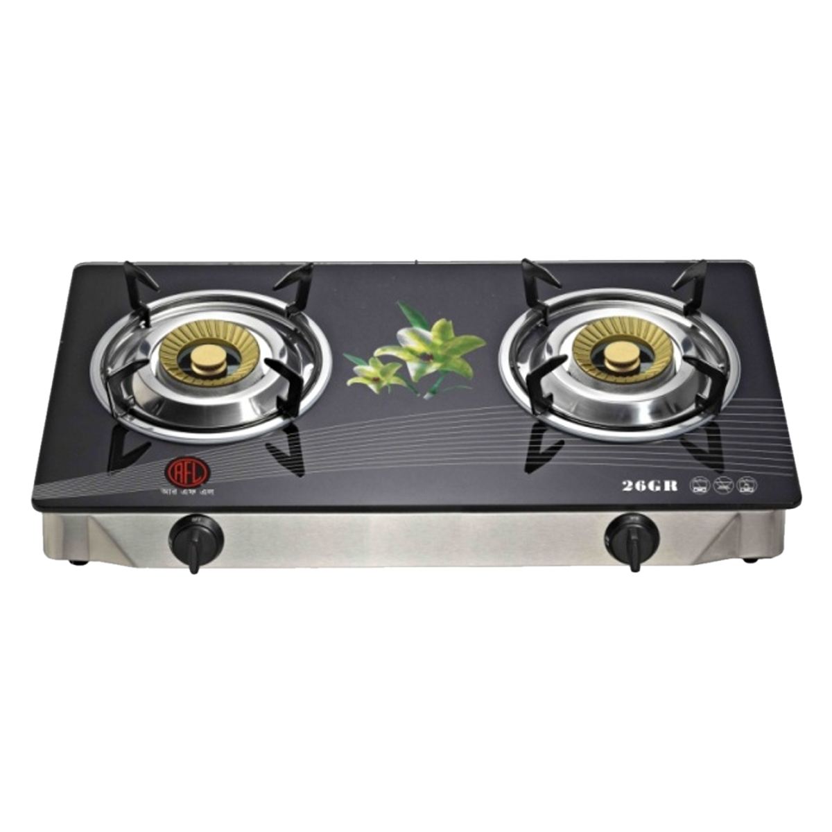 DOU. GLS. AUTO NG GAS STOVE (26 GR)