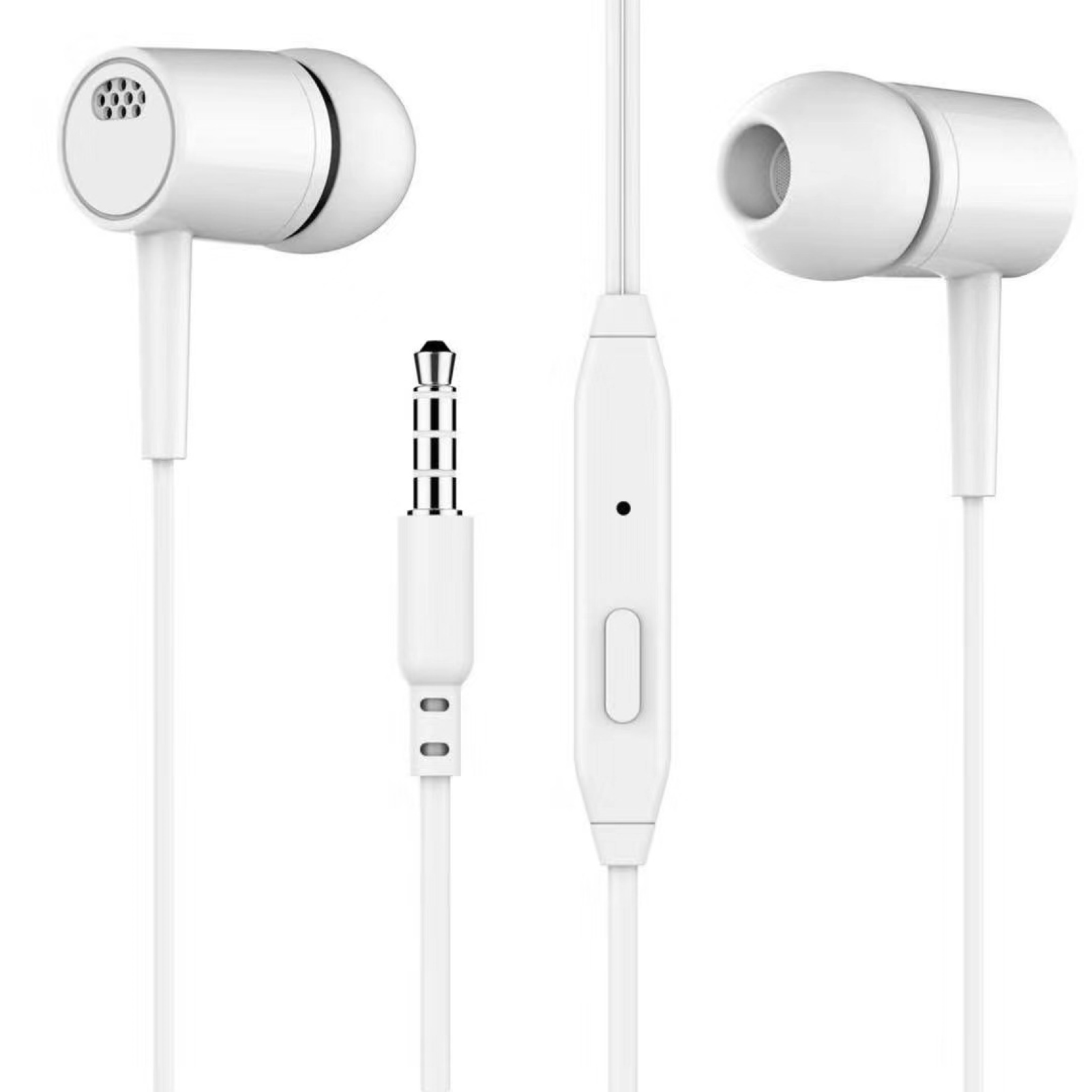 Earphone D21 Universal 3.5mm Heavy Bass Dynamic In-ear Sport Wired Earphone