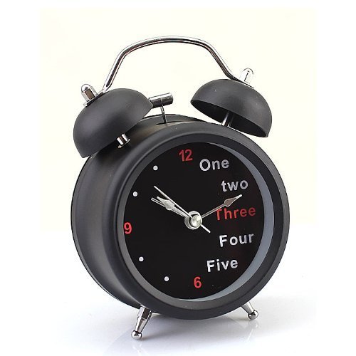 English digital Double Bell Alarm Clock Good Quyality