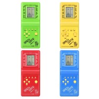 1PCS Retro Classic Brick Game Toy Tetris Hand Held LCD Electronic 9999 In 1 -Random Color2