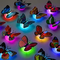 Butterfly Home Decor Well Light Night 5 Pieces
