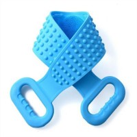 Silicone Brushes Bath Towels Rubbing Back Mud Peeling Body Massage Shower Magic Brush Flexible Scrubber | Random Colour