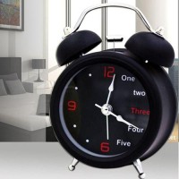 English digital Double Bell Alarm Clock Good Quyality