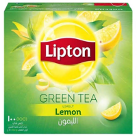 GREEN TEA LEMON - 100 TEA BAGS