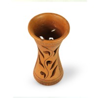 Handmade Clay Flower Vase or Matir Fuldani.