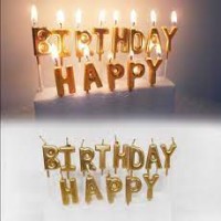Happy Birthday Cake Candles 1set