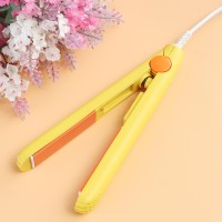 Portable Mini Electric Hair Straightener Flat Irons Curling Ceramic Salon