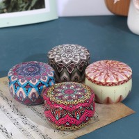 Scented Candle Empty Box Natural Tin Can Home Decoration Outdoor Candy Box Gift