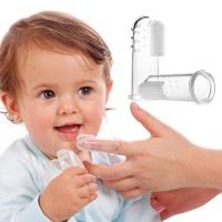Silicone Baby Finger Tooth Brush With Box