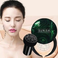 Sunisa Waterproof Natural Brightening Mushroom Head Air Cushion BB Cream Long Lasting Foundation Control Moisturizing Foundation