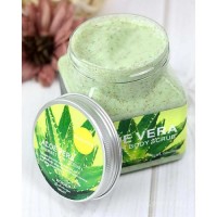 Wokali Aloe Vera Sherbet Body Scrub - 350 ml