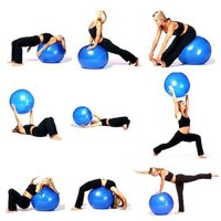 Yoga Ball - Blue