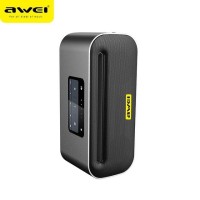 Awei Y600 NFC Aluminium Alloy Metal Portable Mini Wireless Speaker CSR 4.1 Bluetooth Speakers Support AUX For SmartPhone