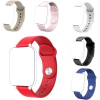1 pcs Silicon Strap For B57 Smart Watch Light And Flexible/porous Design Easy To Adjust Length To Fit Wrist with nice material