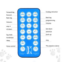 LENENG Remote Control Dog RC Robotic Stunt Puppy Voice Control Electronic Pets Dancing Robot Programmable Pet Kids Toys