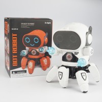 Music Smart Dancing Robot with Light Music Electronic Toys Children Gifts