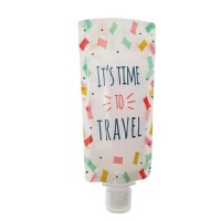 Yfashion 1PC Folding Liquid Dispensing Bag Shampoo Storage Bag Candy Color Lotion Packing Squeeze ravel Makeup Container