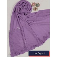 Chiffon jorjet hijab design jorjet hijab lace design hijab full coverage hijab