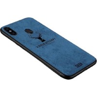 Realme 3 Pro Pattern Silicon TPU Cloth Texture Back Cover