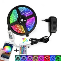 16 Color RGB 5050 LED Fiexble Strip Light With Remote Control