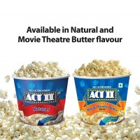 ACT II Natural Microwave Popcorn 130gm Tub