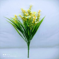 Artificial Mini Grass Flower 1 Stick 14inc long