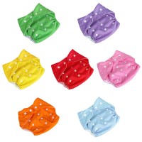 Baby Cloth Diapers One Size Adjustable Washable Reusable for Baby Girls and Boys