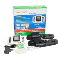 Body Slimming massager tens massager digital therapy Massageador tens machine Electrod Pads+Russian/English+slippers