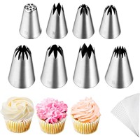 Cake Decoration Nozzle (13 pcs) Set
