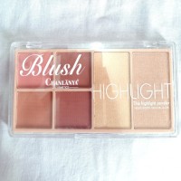 Chanlanya Blush Expert & Highlighter Palette.