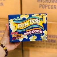 Crown FunPop Corn 297g (3 Sachet)
