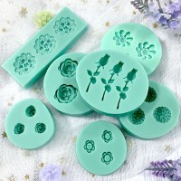Fondant Mold Corrosion-resistant Romantic Fondant Cookie Silicone Mold