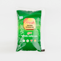 Fresh Soyabean Oil Poly Pack 1 ltr