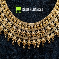 Gold plated Sitahar Sari Mala for Women