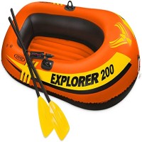Intex Explorer 200 Inflatable Boat - for 2 person (76 inch long)