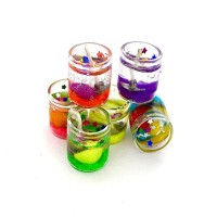 Jelly candle 6 piece multicolor