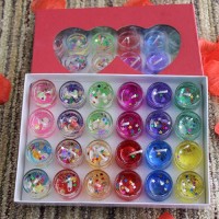 Jelly candle 6 piece multicolor