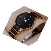 MB1344 Stainless Steel Watch for WoMen GoldenBlack