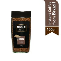 Noble Cafe Single Origin BRAZILIAN Instant Coffee 100 gm Jar