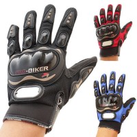 Pro Biker Full Finger Protective Motorcycle Gloves