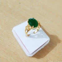 Stone gold plated ring For Women